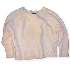 Victoria's Secret Cream Crew Neck Cozy Sweater